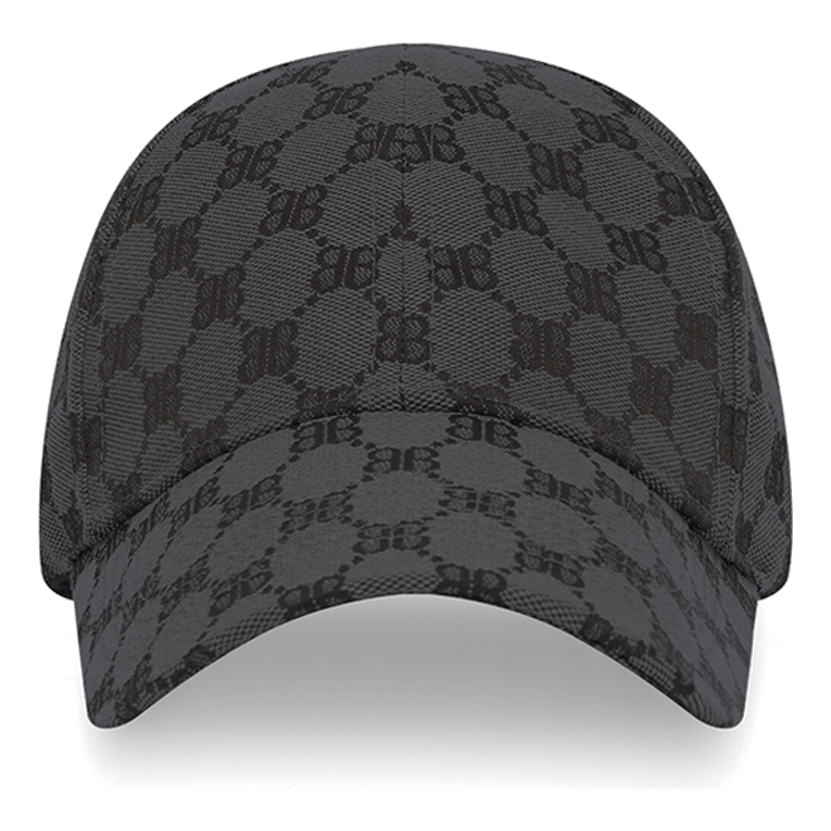 Balenciaga x Gucci The Hacker Project Cap 'Grey Black' 6807174B3B71160