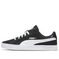 PUMA Smash Vulc Canvas 'Black White' 374754-02