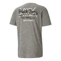 PUMA x Black Fives Short Sleeve Basketball T-Shirt 'Grey Black White' 532264-02