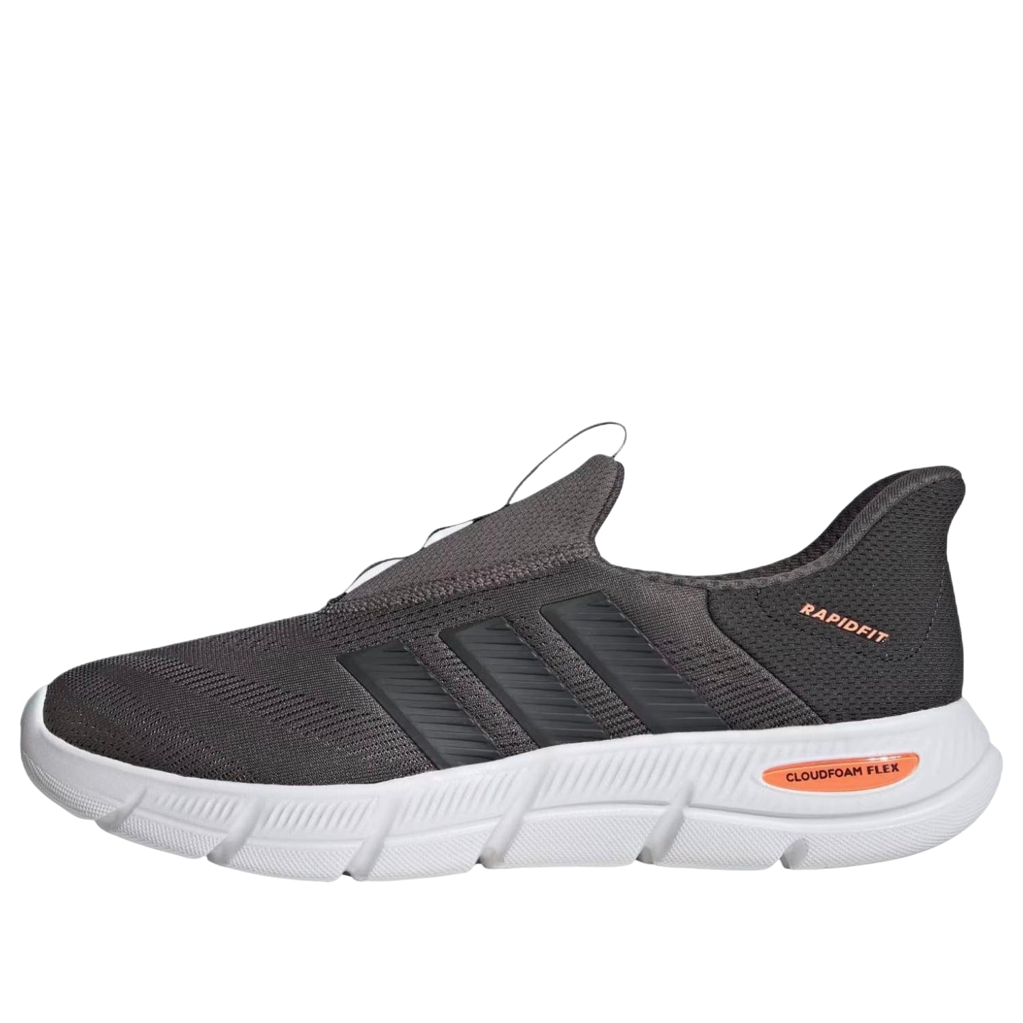 adidas Cloudfoam Flex Lounge 'Charcoal Carbon White' KK3488