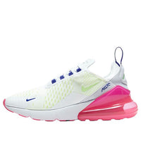 (WMNS) Nike Air Max 270 'White Pink Blast Volt' DH0252-100