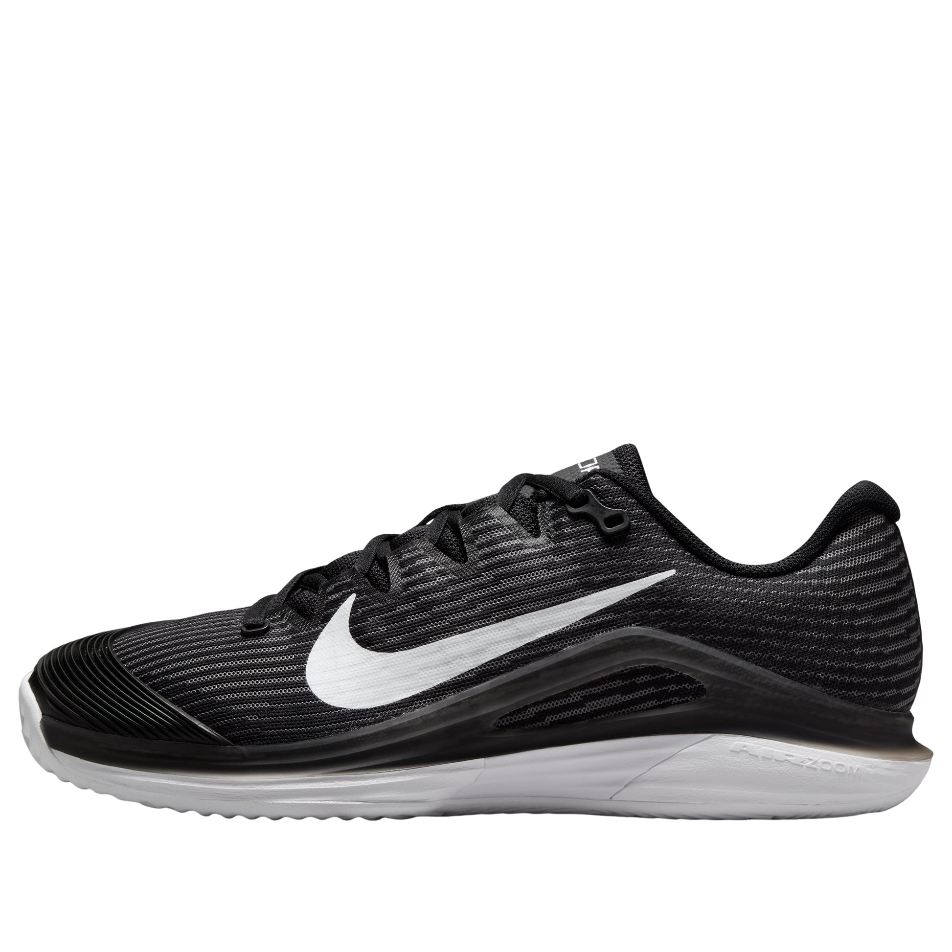 (WMNS) Nike Court Air Zoom Vapor 12 CC 'Black Dark Smoke Grey White' HQ6027-001