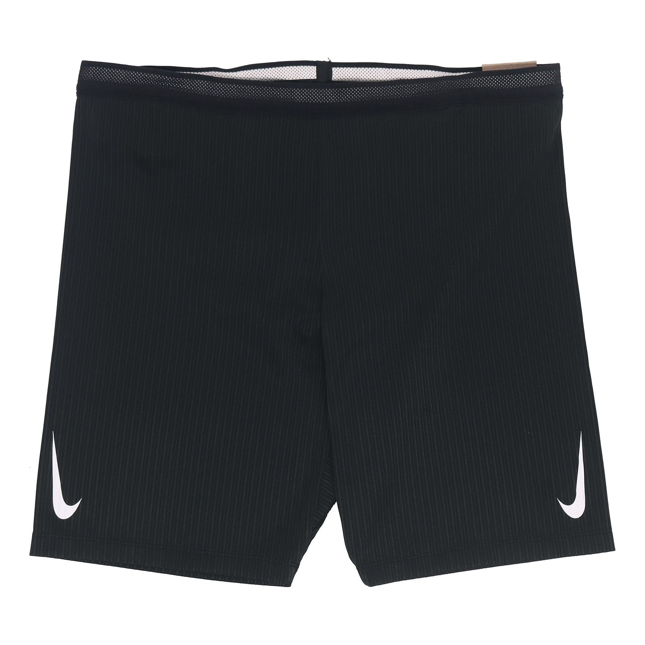 Men's Nike Solid Color Logo Printing Slim Fit Sports Shorts Black DA1429-010