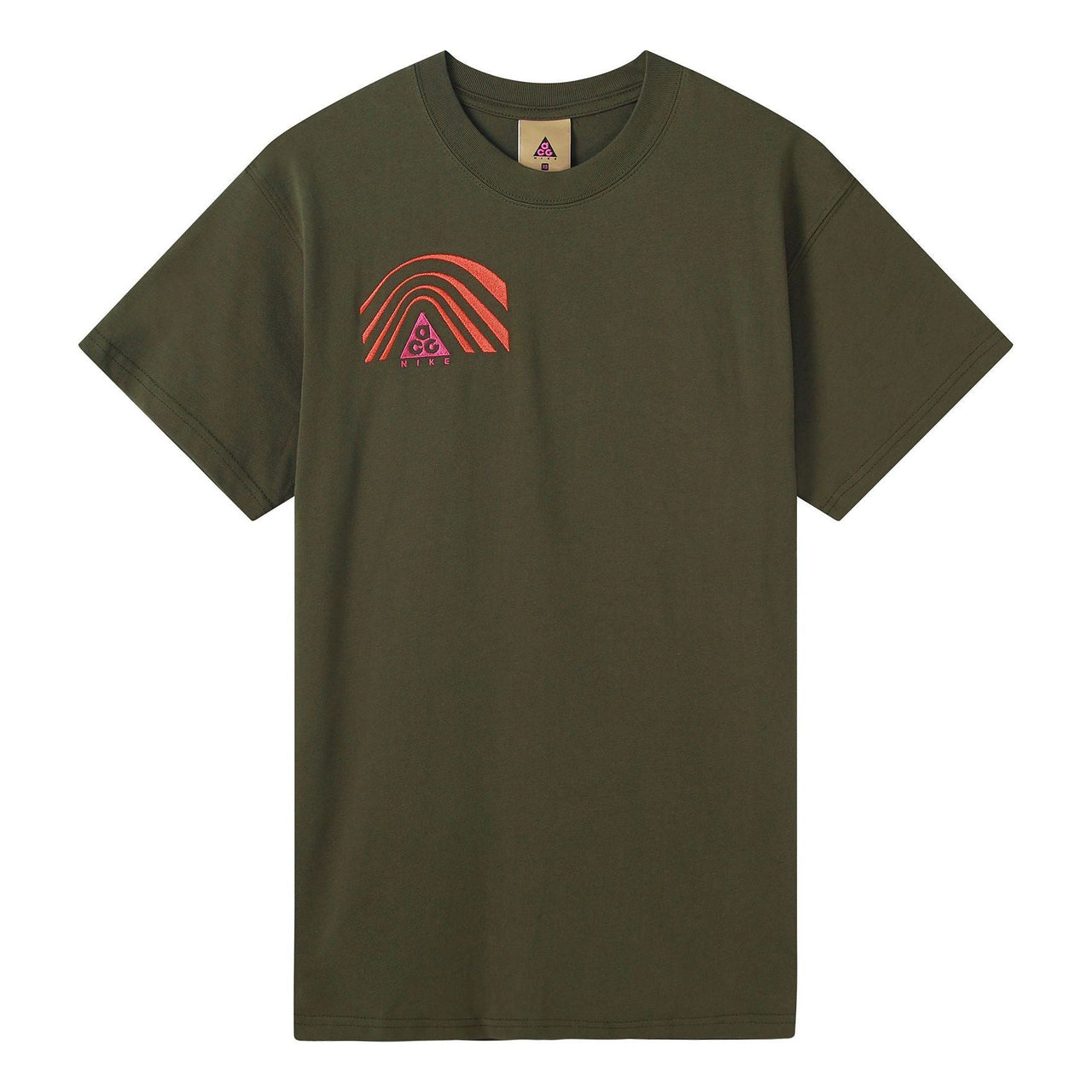 Nike ACG Series Round Neck Sports Short Sleeve Green Army green CT4169-325