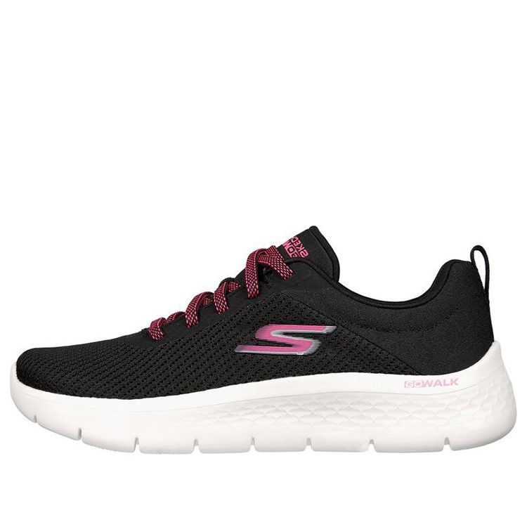(WMNS) Skechers Go Walk Flex 'Alani - Black Hot Pink' 124952-BKHP