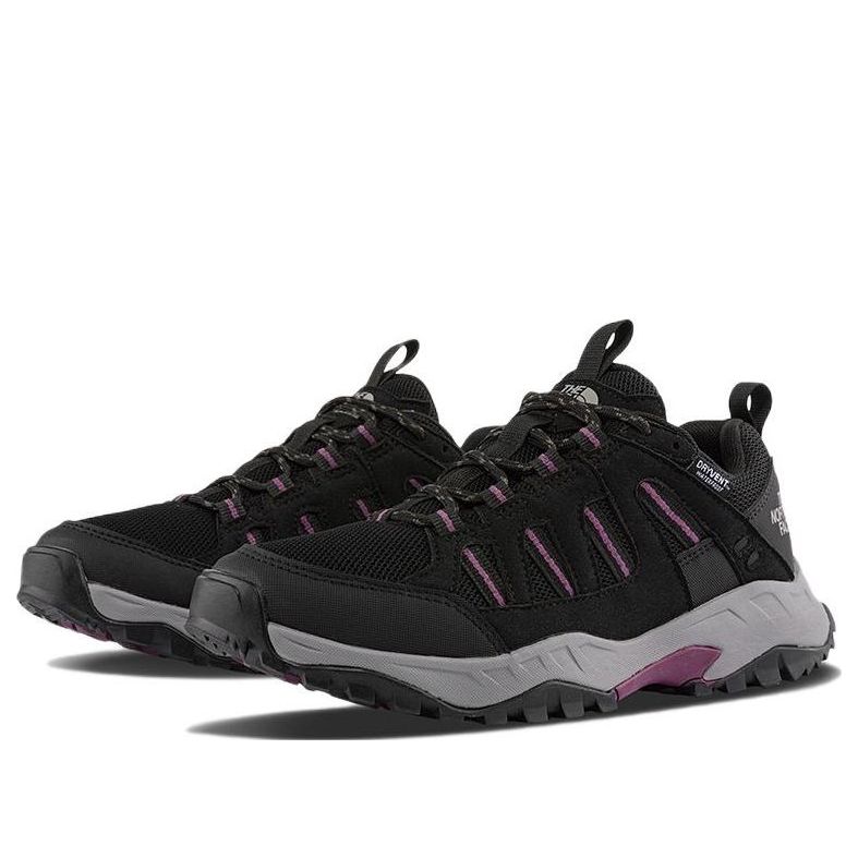 (WMNS) THE NORTH FACE Sakura II Waterproof Sneakers 'Black Purple' 4MBX-H23