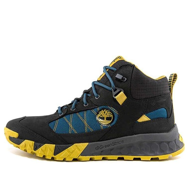 Timberland TrailQuest Waterproof Hiking Boots 'Black and Yellow' A2P2UM