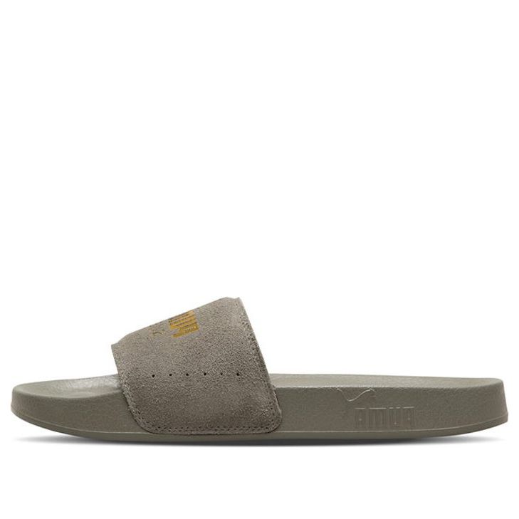 PUMA Leadcat Suede Slippers Grey 365758-03