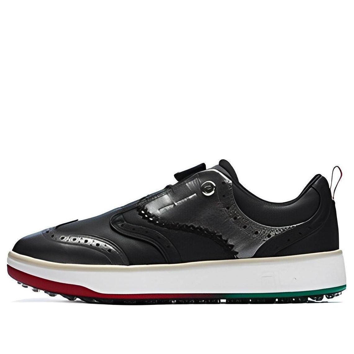 FILA GF Derby Skate Shoes 'Black Silver' A12M311703FBK