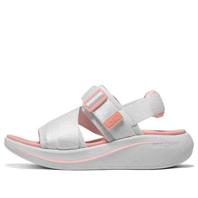 (WMNS) Skechers Max Cushioning Essential Sandal 'Grey Pink' 141603-WMLT