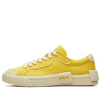 (WMNS) Fila Fusion Canvas Shoes 'Yellow' T12W125107FSP