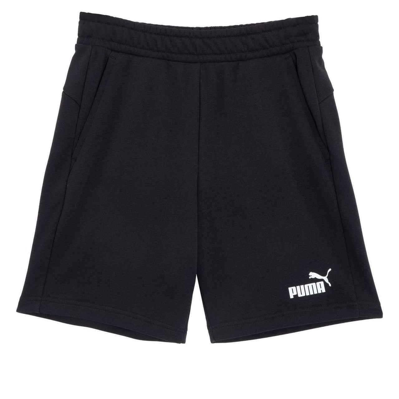 PUMA Logo Essentials Sweat Shorts 'Black' 685595-01