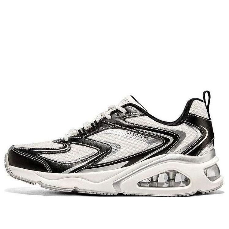 (WMNS) Skechers Tres-Air Uno Vision-airy 'White Black' 177425-WBK