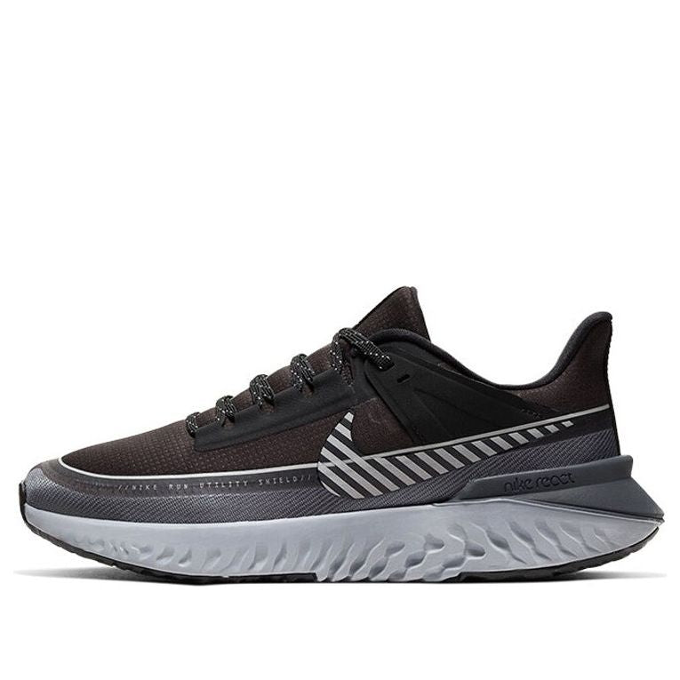 (WMNS) Nike Legend React 2 Shield 'Black Reflect Silver' BQ3383-001