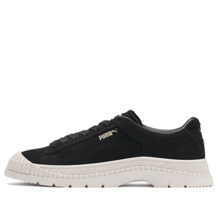 (WMNS) PUMA Utility Suede 'Black' 370981-01