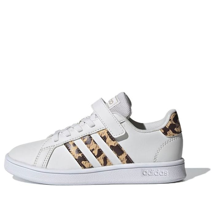 (PS) adidas neo Grand Court 'White Leopard' FZ3516