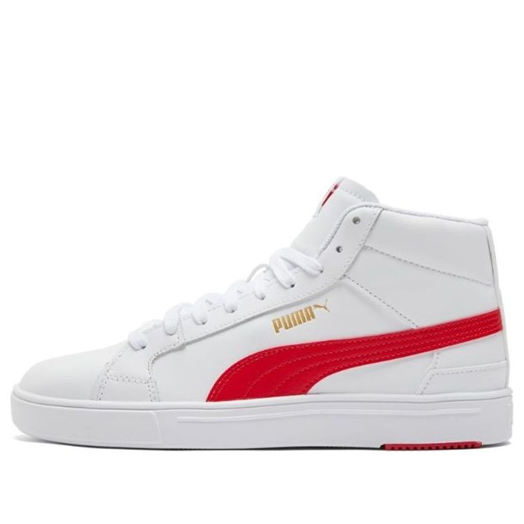 PUMA Serve Pro Lite Mid 'White High Risk Red' 382095-02