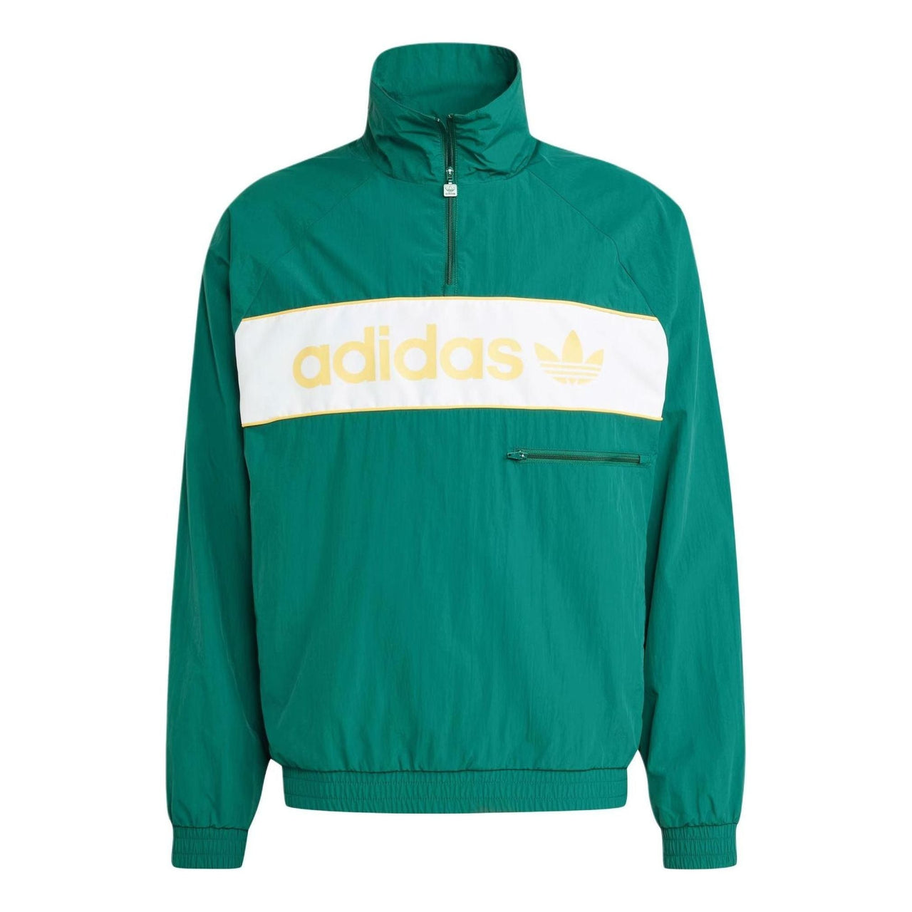 adidas Lifestyle NY Windbreaker Asia Sizing 'Green' IS3318