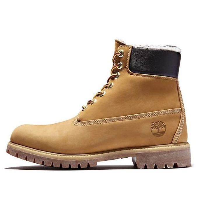 Timberland 6 Inch Premium Waterproof Warm Lined Boot 'Wheat Nubuck' A2E31231