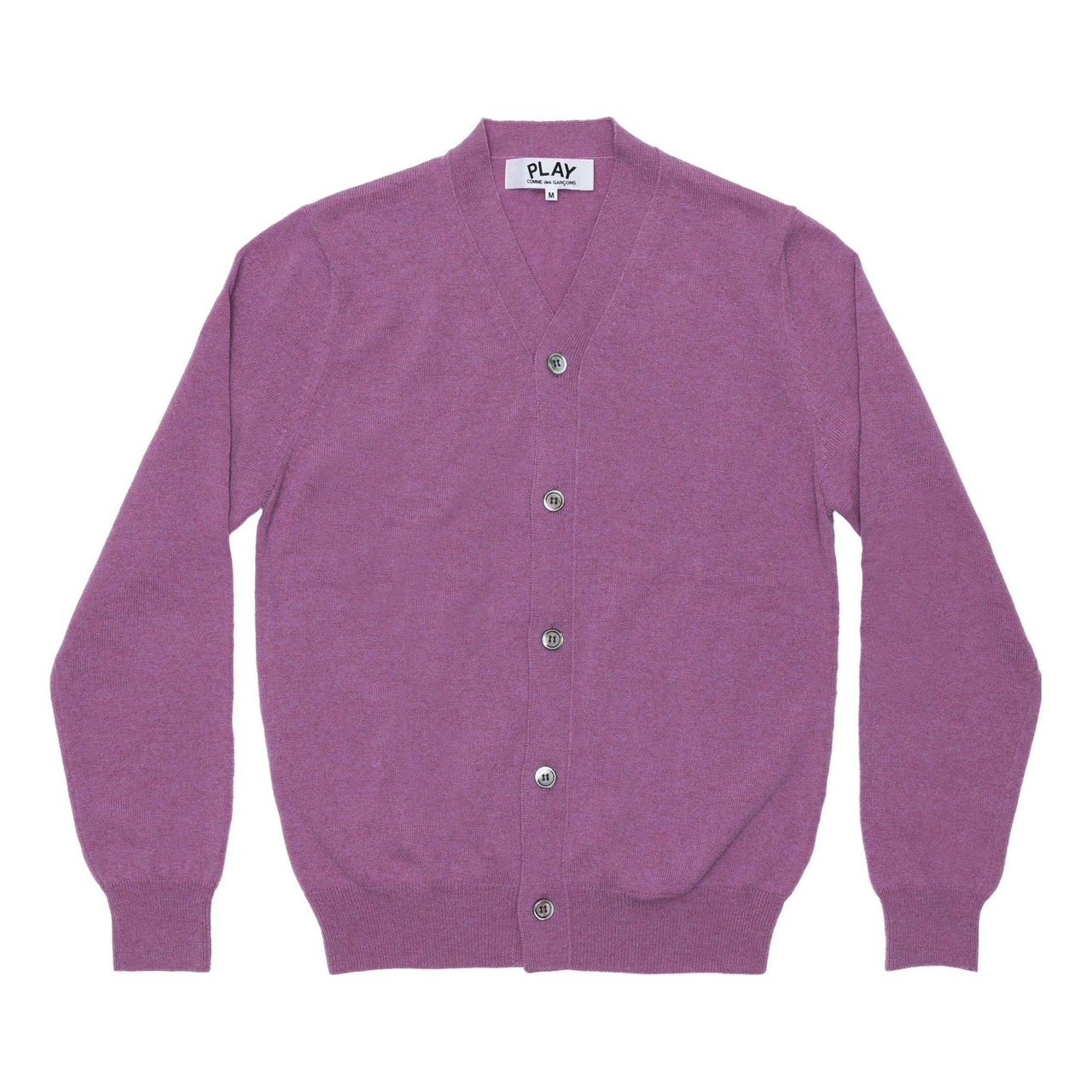COMME des GARCONS PLAY Cardigan Pastel Series Sleeve Heart 'Purple' AZ-N092-051-4