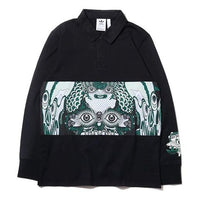 adidas originals Men's Galllery Rugby Shirt Black FM1663