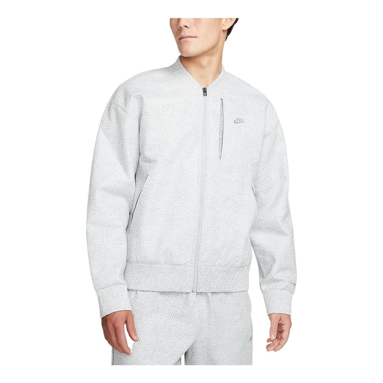 Nike zipped bomber jacket 'Grey' DQ4269-084