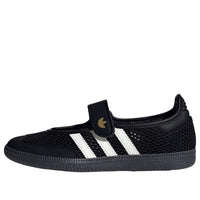 (WMNS) adidas Samba Jane 'Core Black Off White Gold Metallic' LA6830