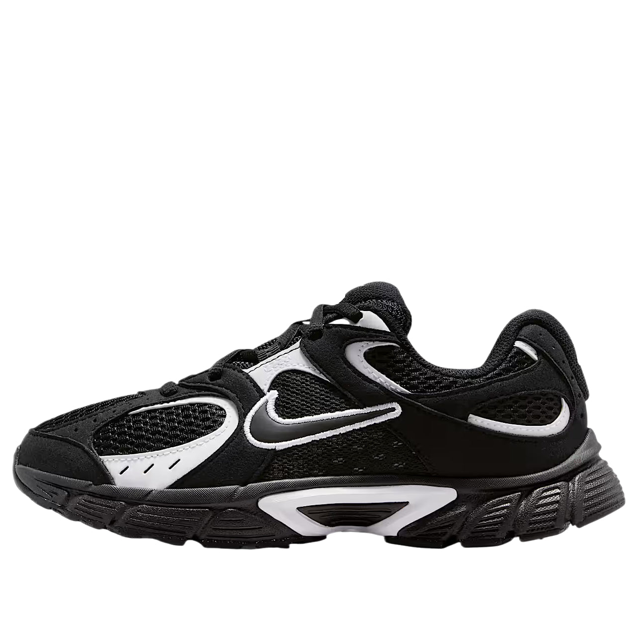 (GS) Nike V5 Runner Suede ' Black White' IO1644-004