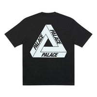 PALACE Tri-To-Help limited Blue Triangle Short Sleeve Unisex Black P18TS229