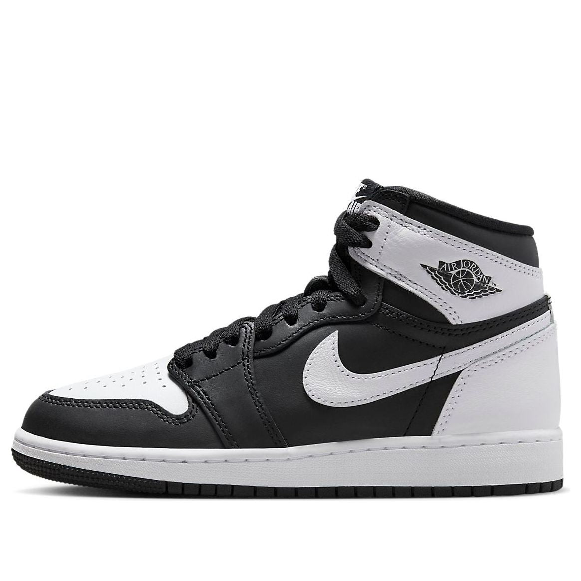 (GS) Air Jordan 1 Retro High OG 'Black White' FD1437-010