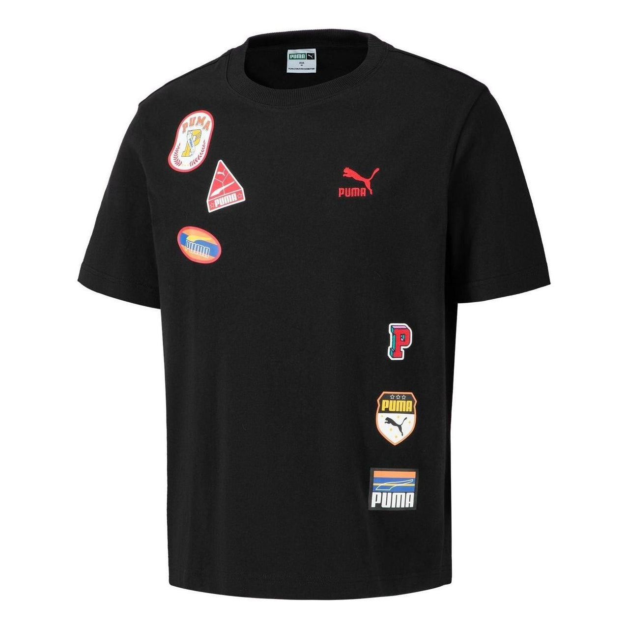 PUMA Printed T-Shirt 'Black' 623251-01