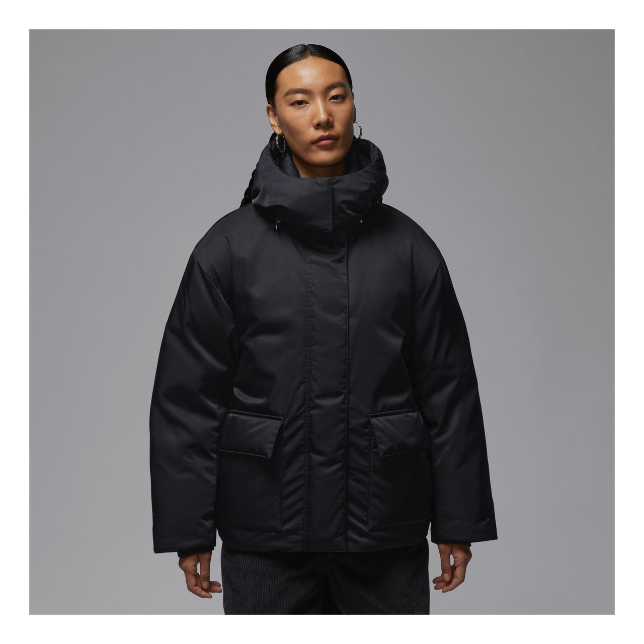 (WMNS) Air Jordan Flight Therma-Fit Down Jacket 'Black' HV0361-010