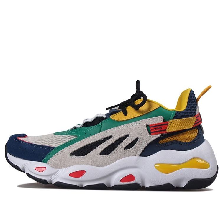 Li-Ning Butterfly Lite Paris Fashion Week 2019 'White Yellow Blue' AGLP093-2