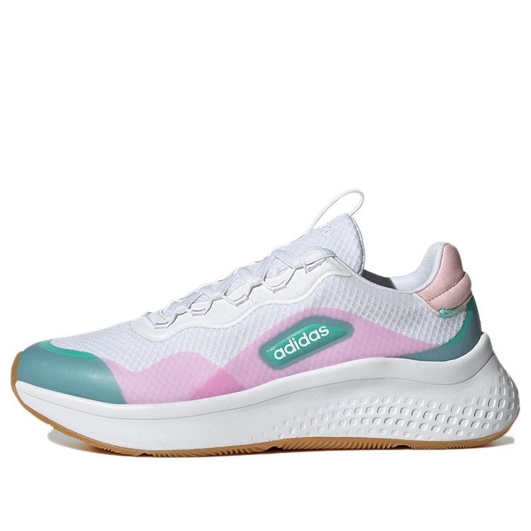 (WMNS) adidas Primrose Sleek 'White Pink Mist' FZ1937