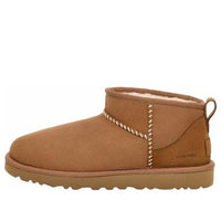 (WMNS) UGG x Madhappy Classic Ultra Mini 'Chestnut' 1146332-CHE