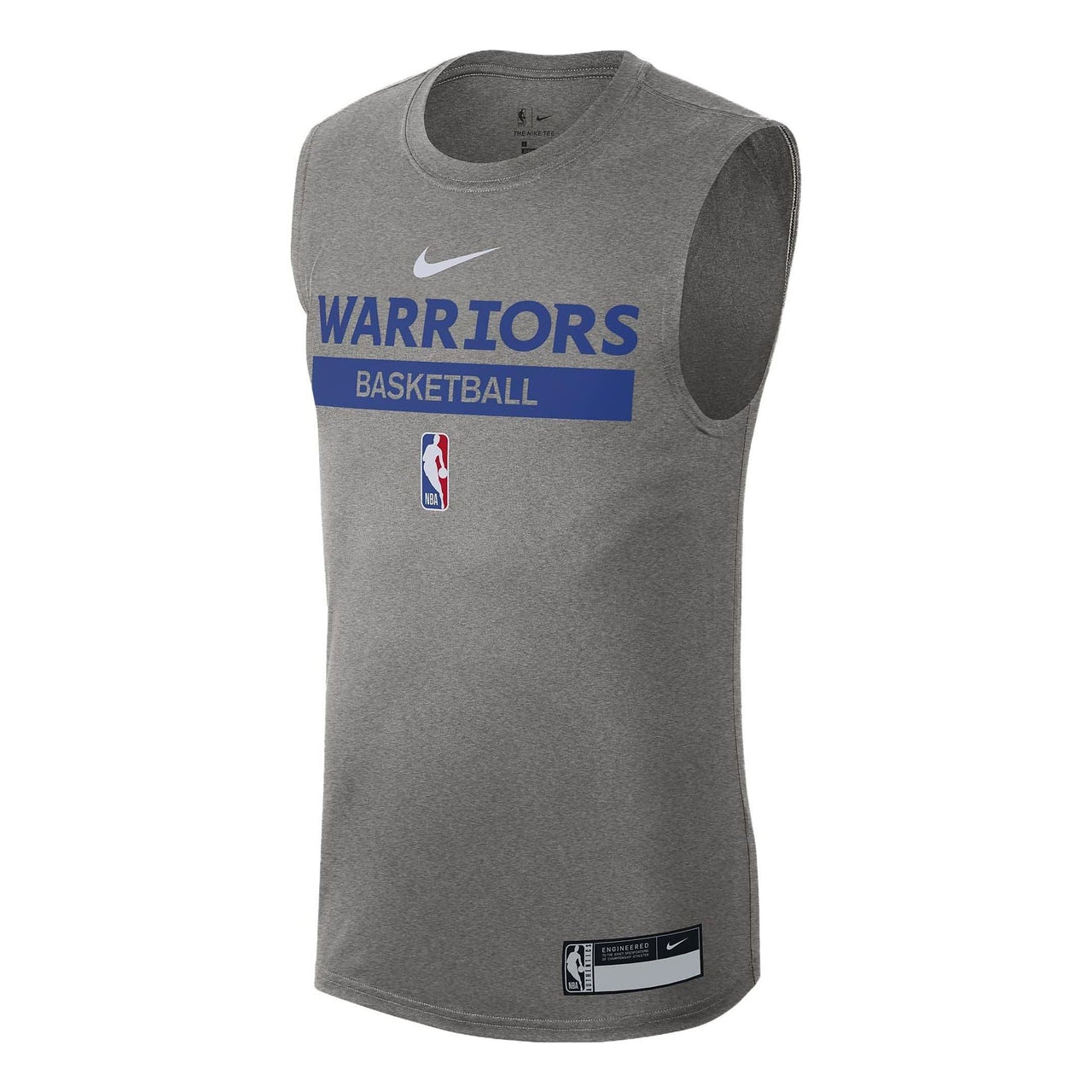 Nike x NBA Golden State Warriors Training Jerseys 'Grey' DR6765-063