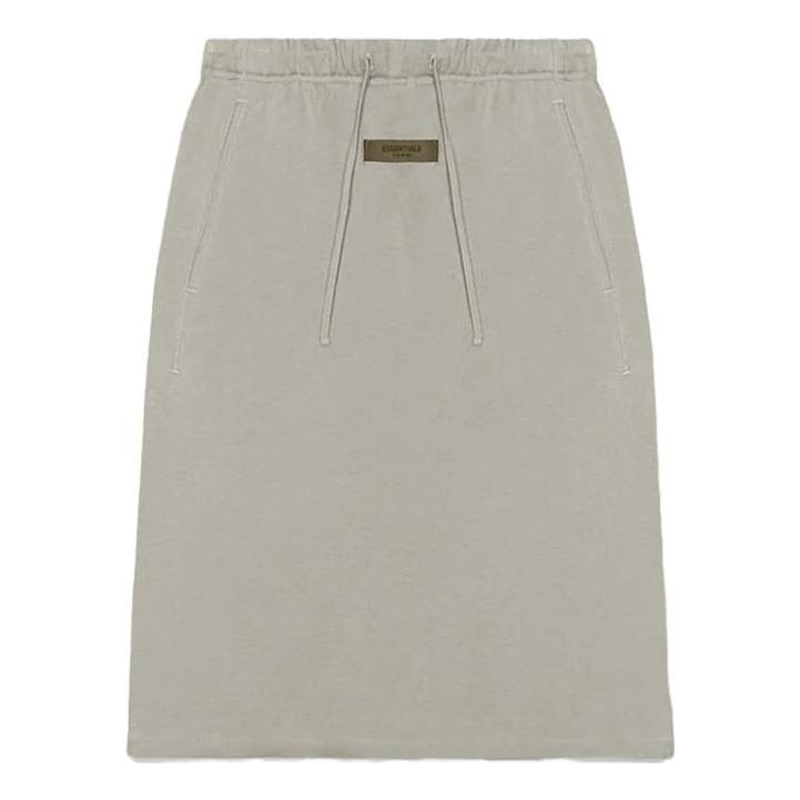 (WMNS) Fear of God Essentials SS23 Midi Skirt 'Seal' FOG-SS23-217