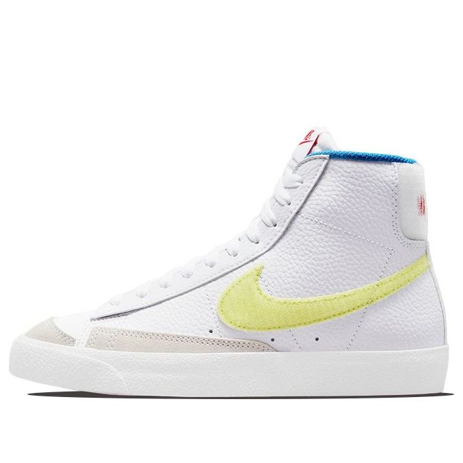 (GS) Nike Blazer Mid '77 'White Lemon Twist Blue' DQ1042-100