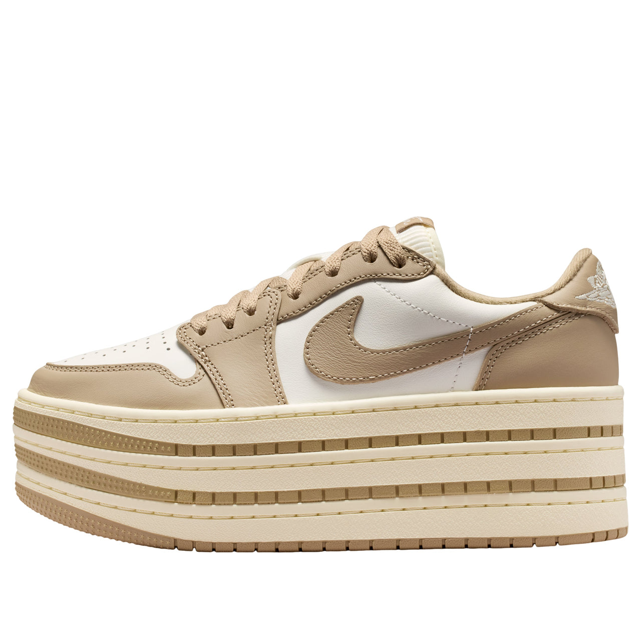 (WMNS) Jordan 1 Low 'Triple Stack Khaki Sail' HV8288-200