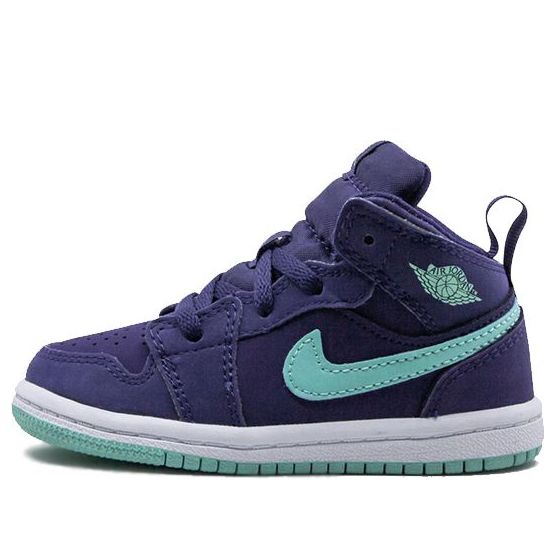 (TD) Air Jordan 1 Mid 'Ink Emerald Rise' 644507-501