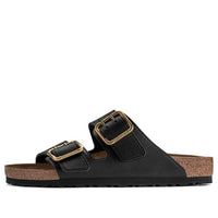 Birkenstock Arizona Bold Leather Sandals 'Black' 1022604