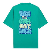 Li-Ning x Persue Cartoon Graphic Loose Fit T-shirt 'Green' AHSS295-2