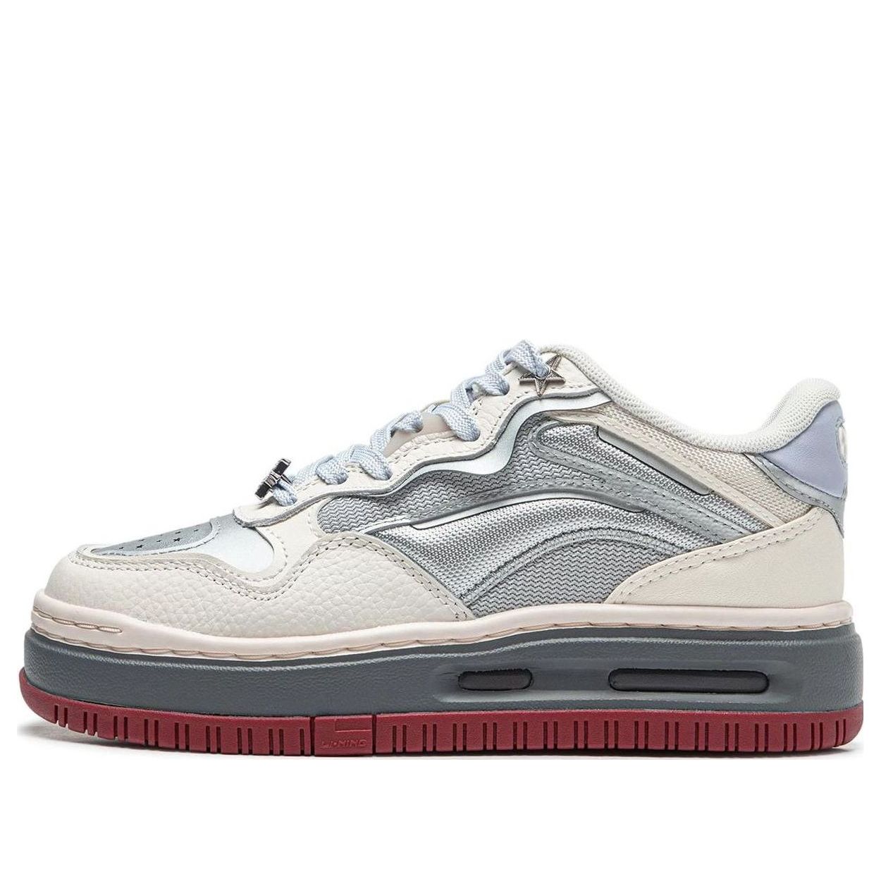 (WMNS) Li-Ning Future C1 'Beige Silver Grey' AGCT500-2