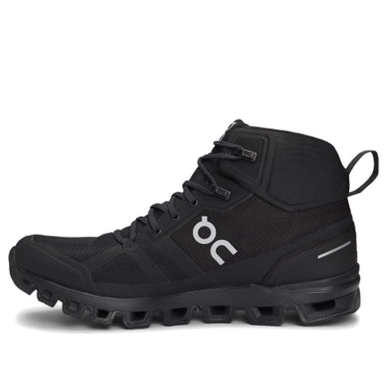 (WMNS) On Running Cloudrock Waterproof 'All Black' 23.99851