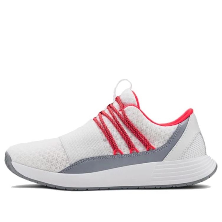 (WMNS) Under Armour Breathe Lace Running Shoes White 3019973-104