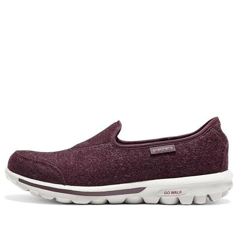 (WMNS) Skechers Go Walk 5 Shoes 'Burgundy' 124280-BURG