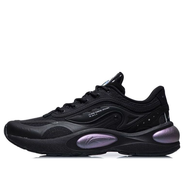 Li-Ning V8 'Black Purple' ARHR039-1