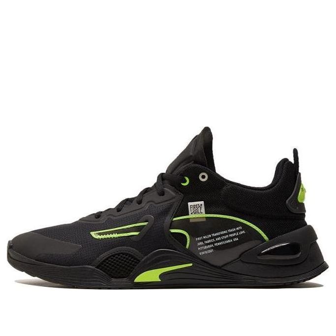 PUMA First Mile x Fuse 'Black Soft Fluo Yellow' 194422-01