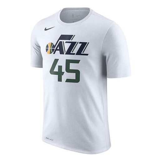 Nike NBA Basketball Quick Dry Utah Jazz 4 No. 5 White 870813-104