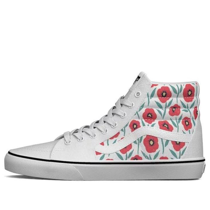 Vans Flowers Sk8-hi Sneakers Multicolor White VN0A5HXV891